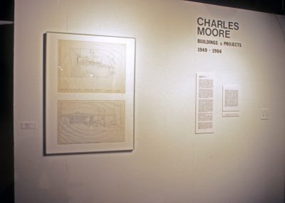 Charles Moore: Buildings and Projects